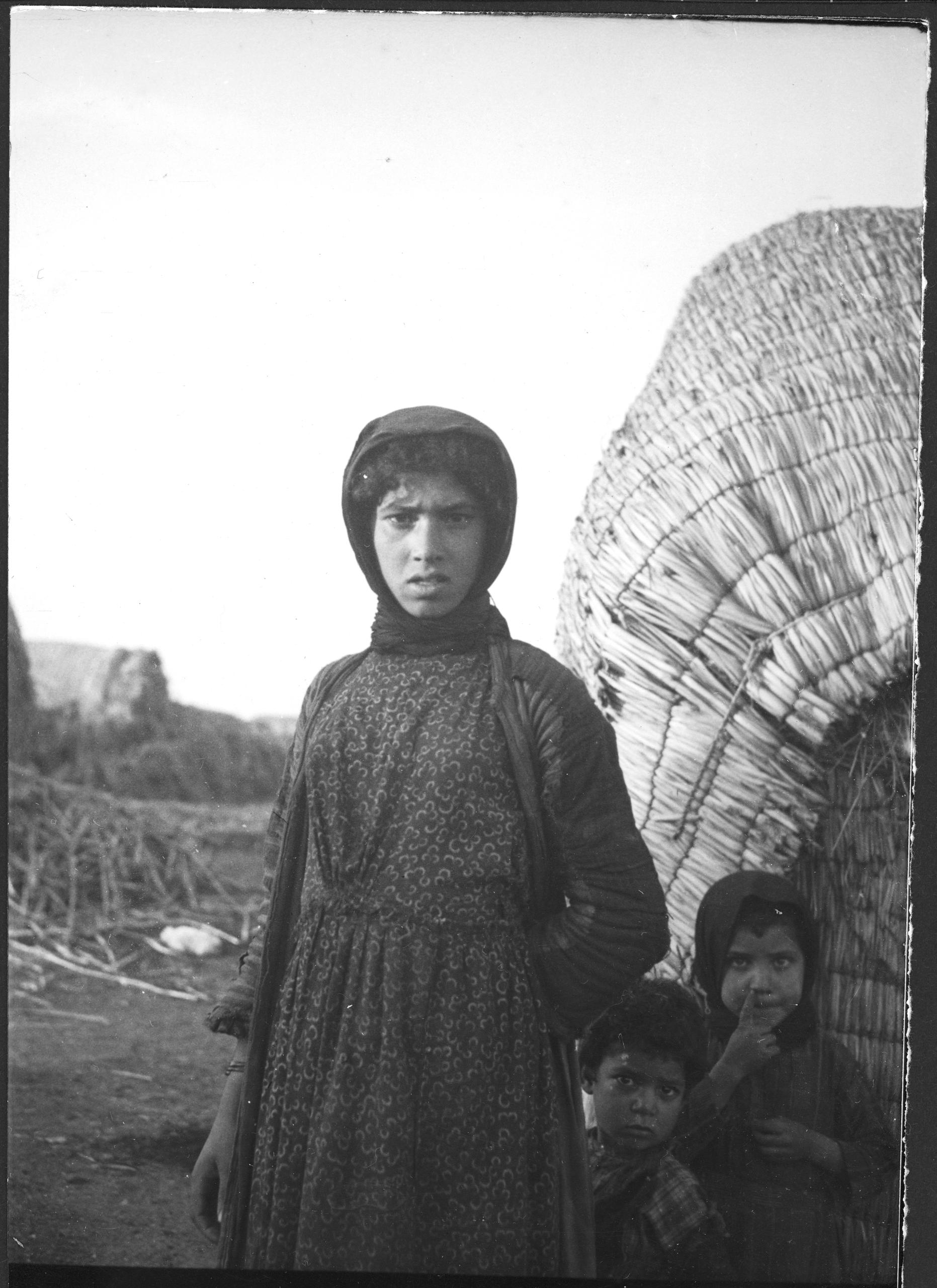 Portrait of a girl in Syria