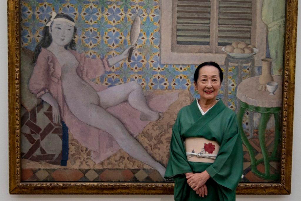 Setsuko Klossowska de Rola, viúva de Balthus