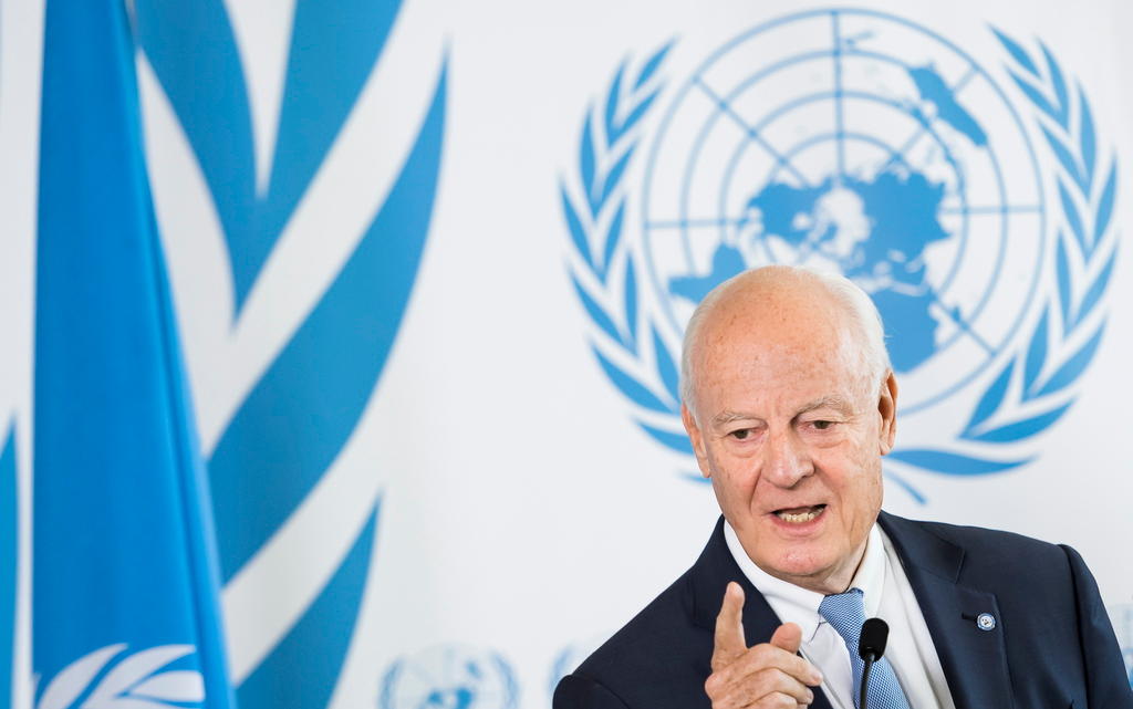 Staffan de Mistura at the UN