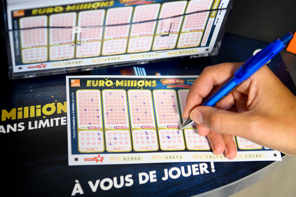 Una schedina di Euro Millions