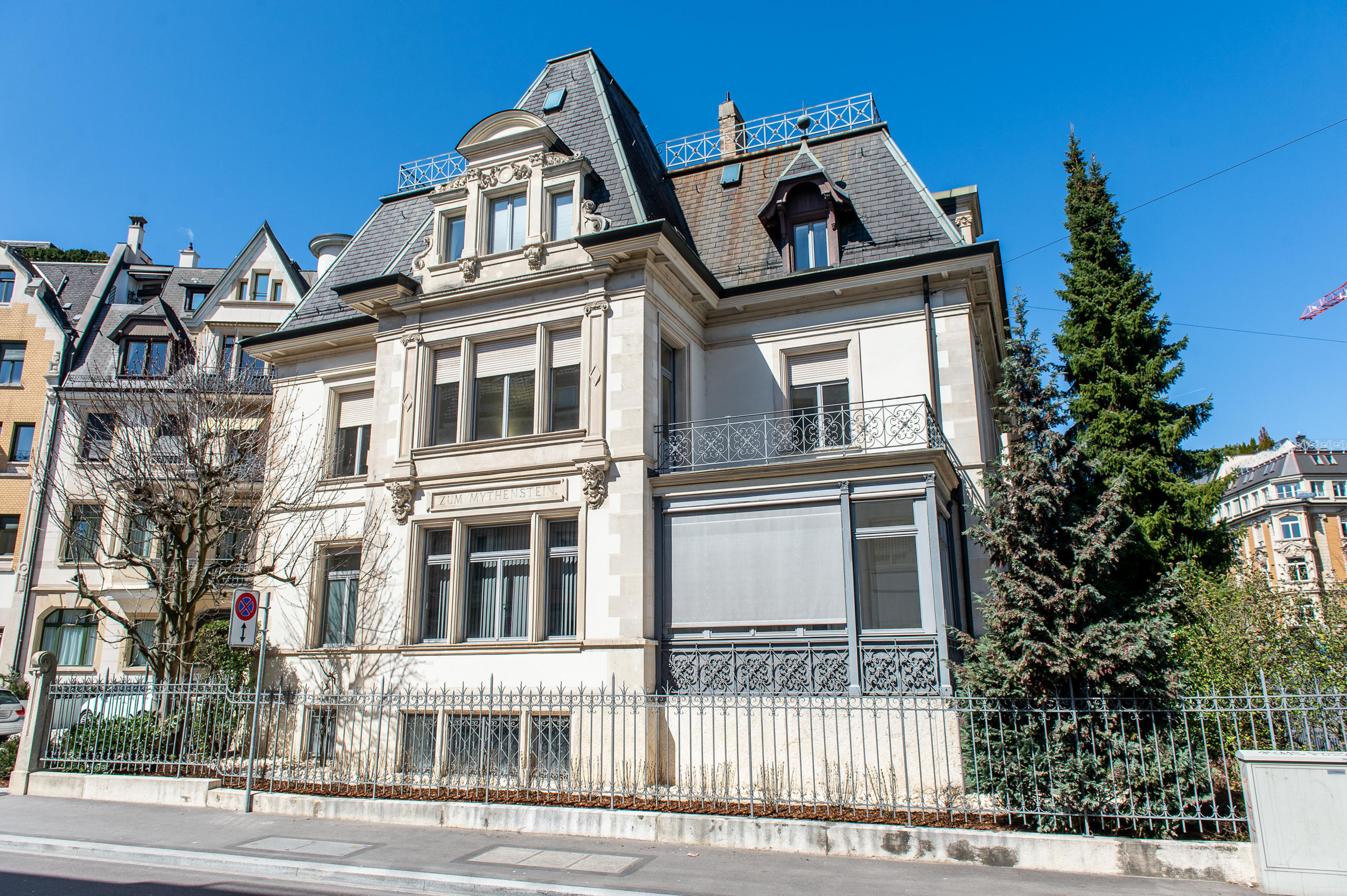 Crypto Finance building in Zurich