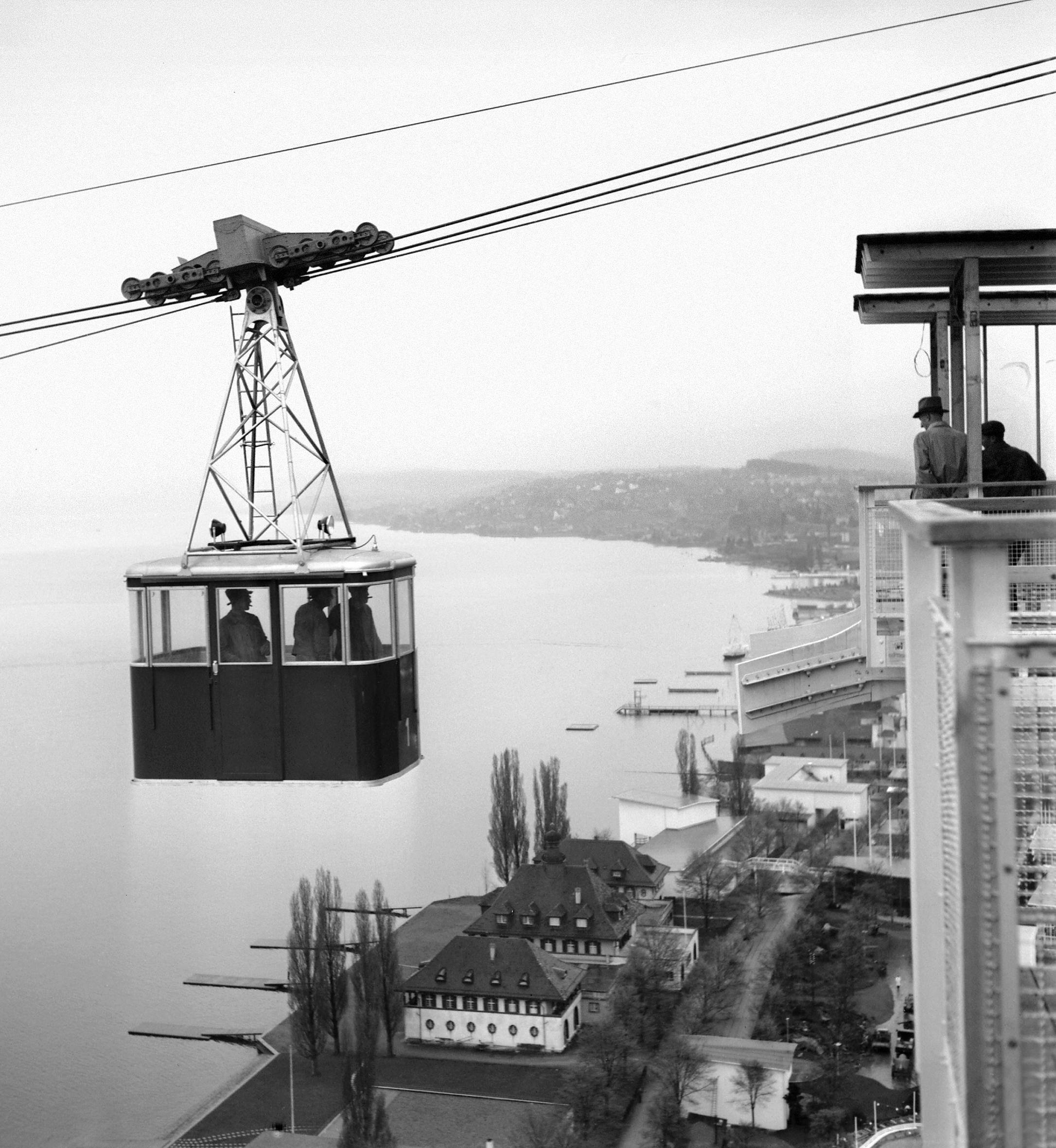 Teleférico na Suíça