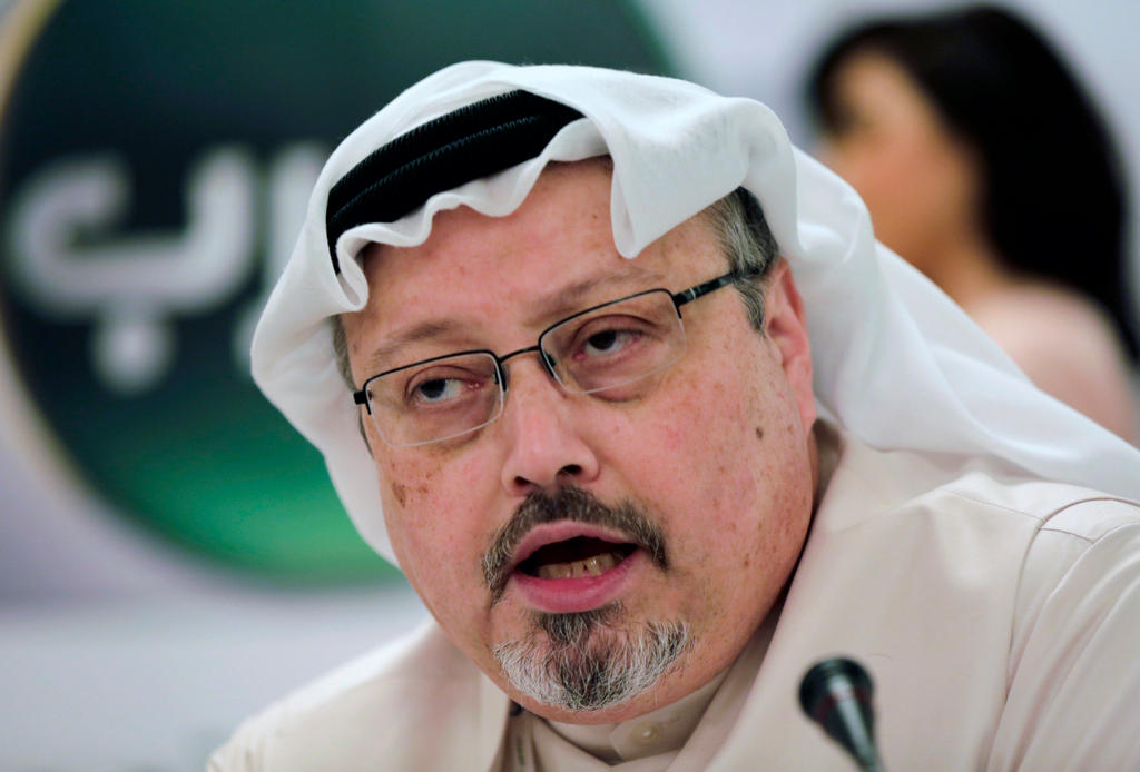 Una foto di Jamal Khashoggi di alcuni anni fa