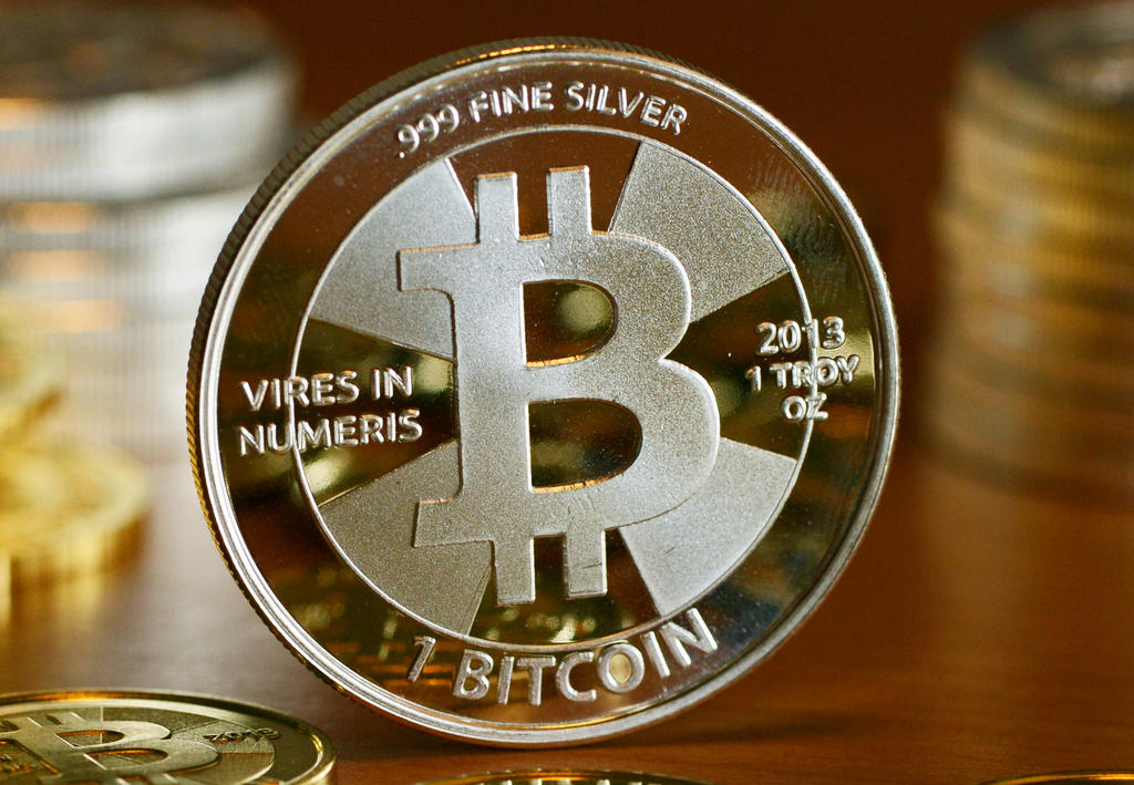 Picture of a bitcoin