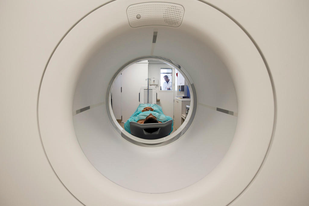 Scanner del servizio di medicina nucleare.