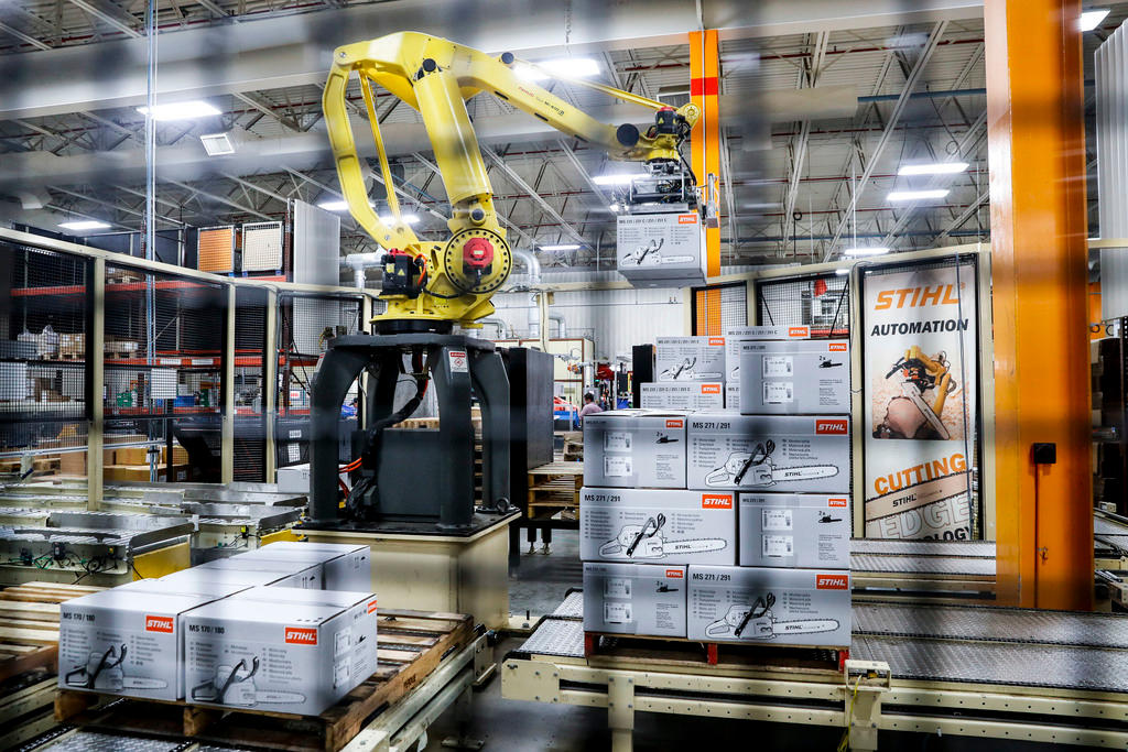 Robot in factory
