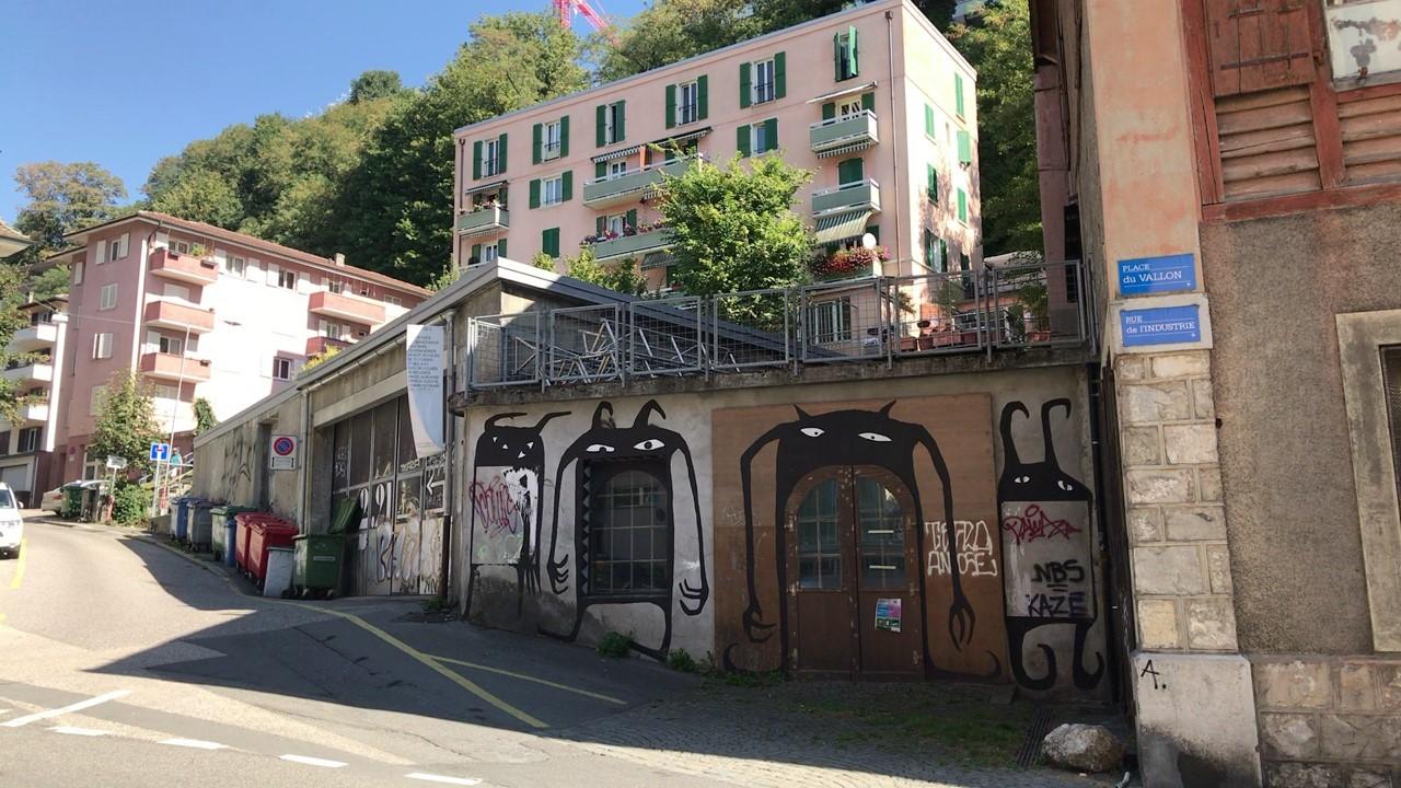 Vallon district Lausanne