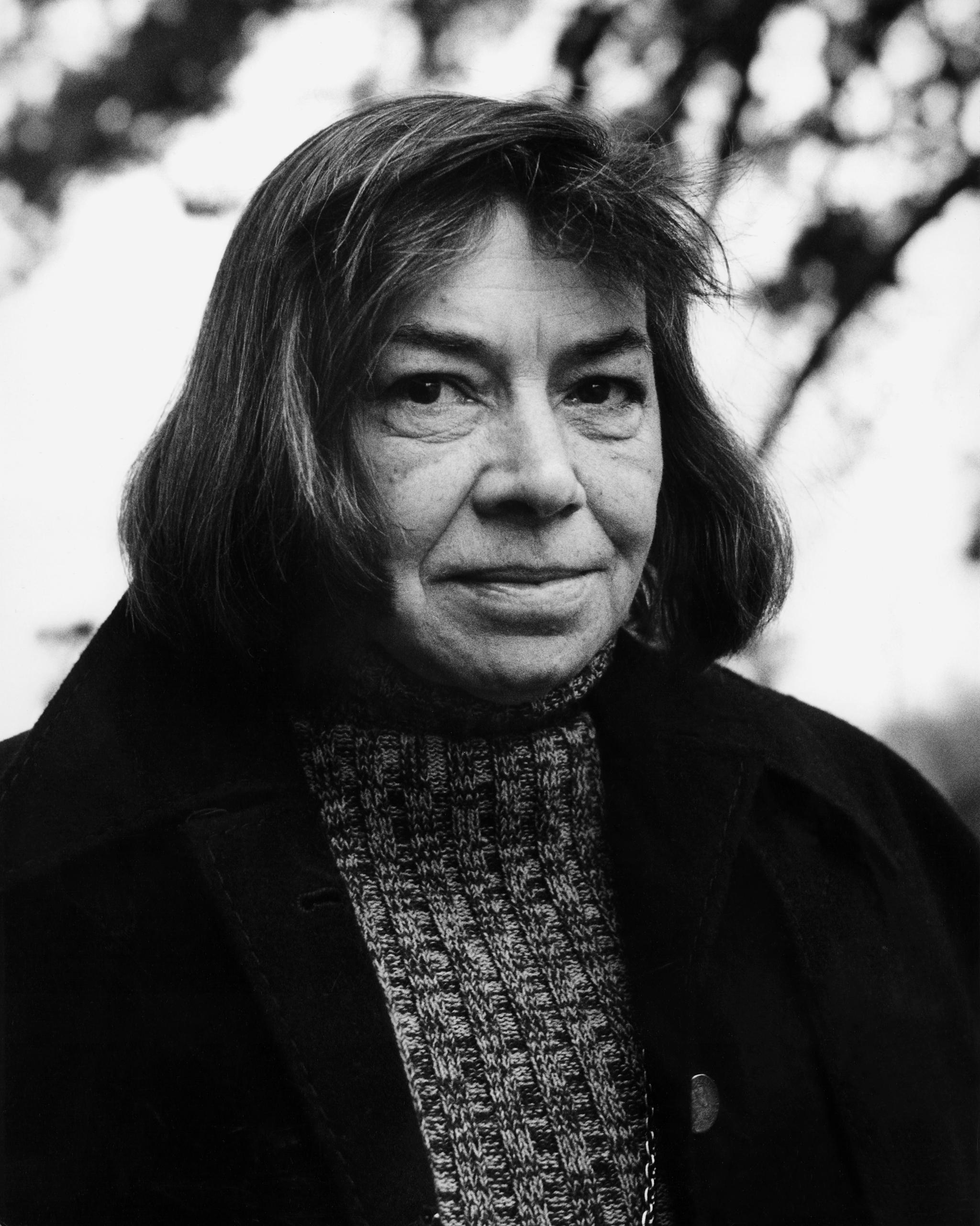 Portrait of author Patricia Highsmith