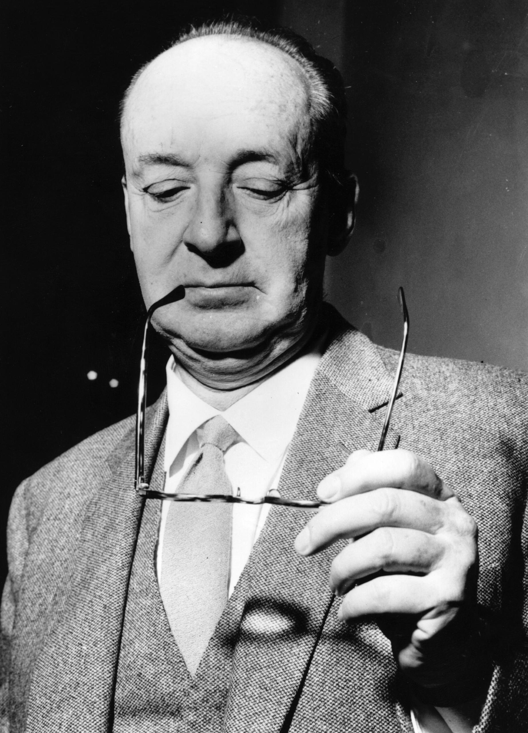 Portrait of author Vladimir Nabokov
