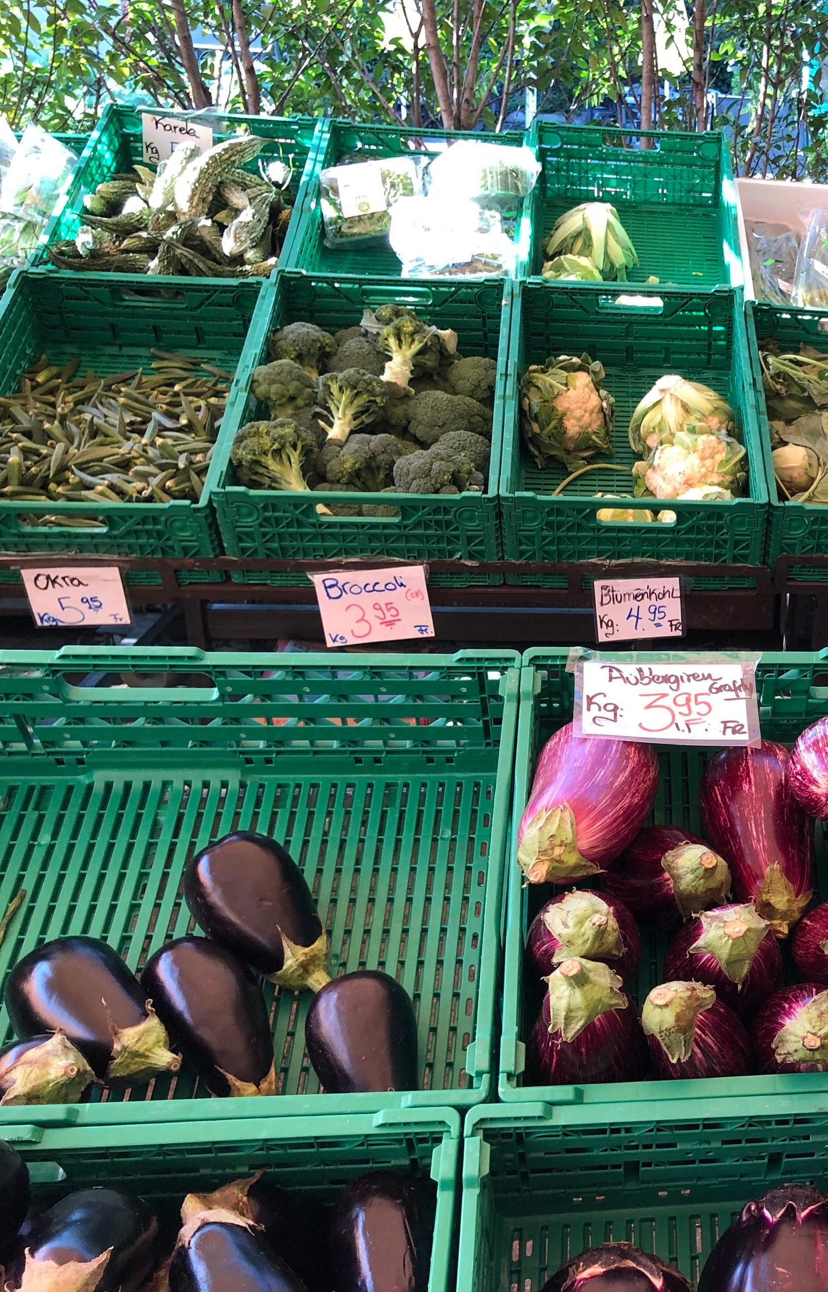 Exotic vegetables