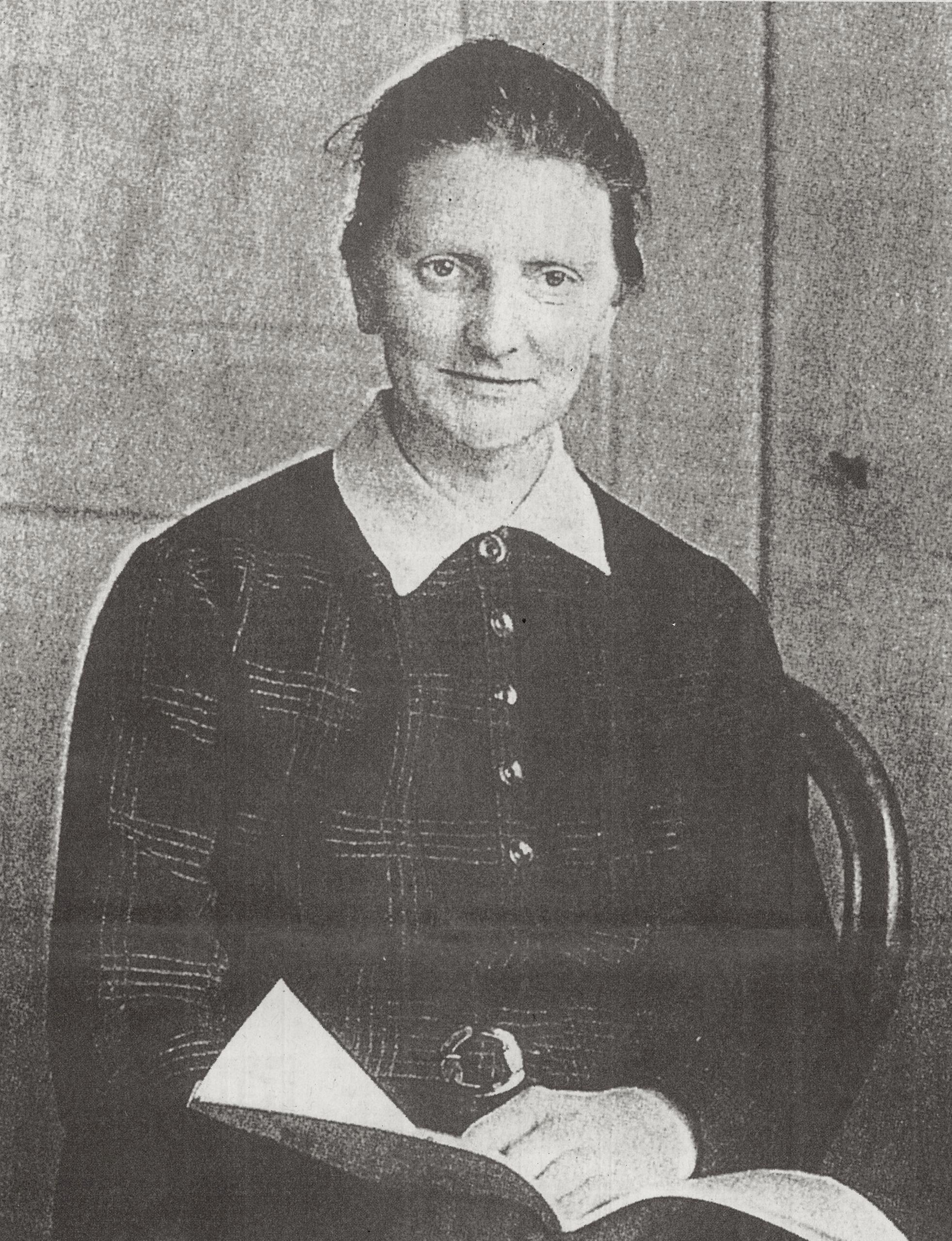 Photo de la première femme pasteures de Suisse