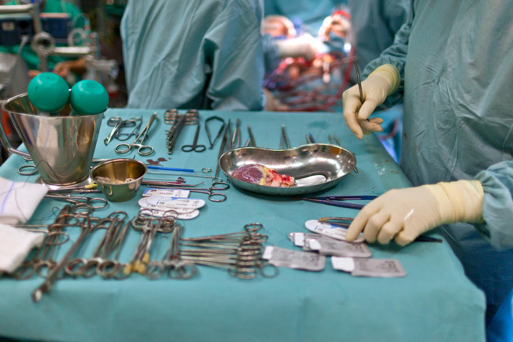 Transplant operation in Zurich