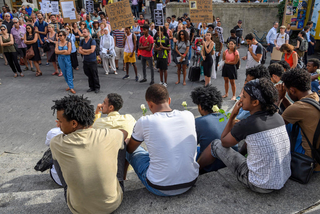 Migrants in Geneva