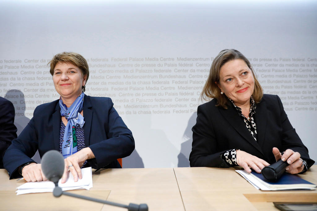 Viola Amherd und Heidi Z graggen