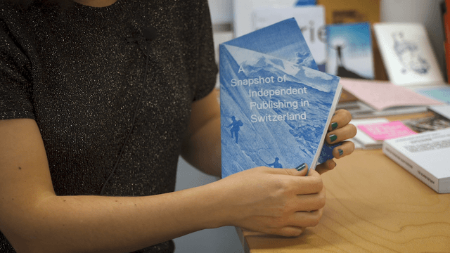 Booklet im Format eines Berges