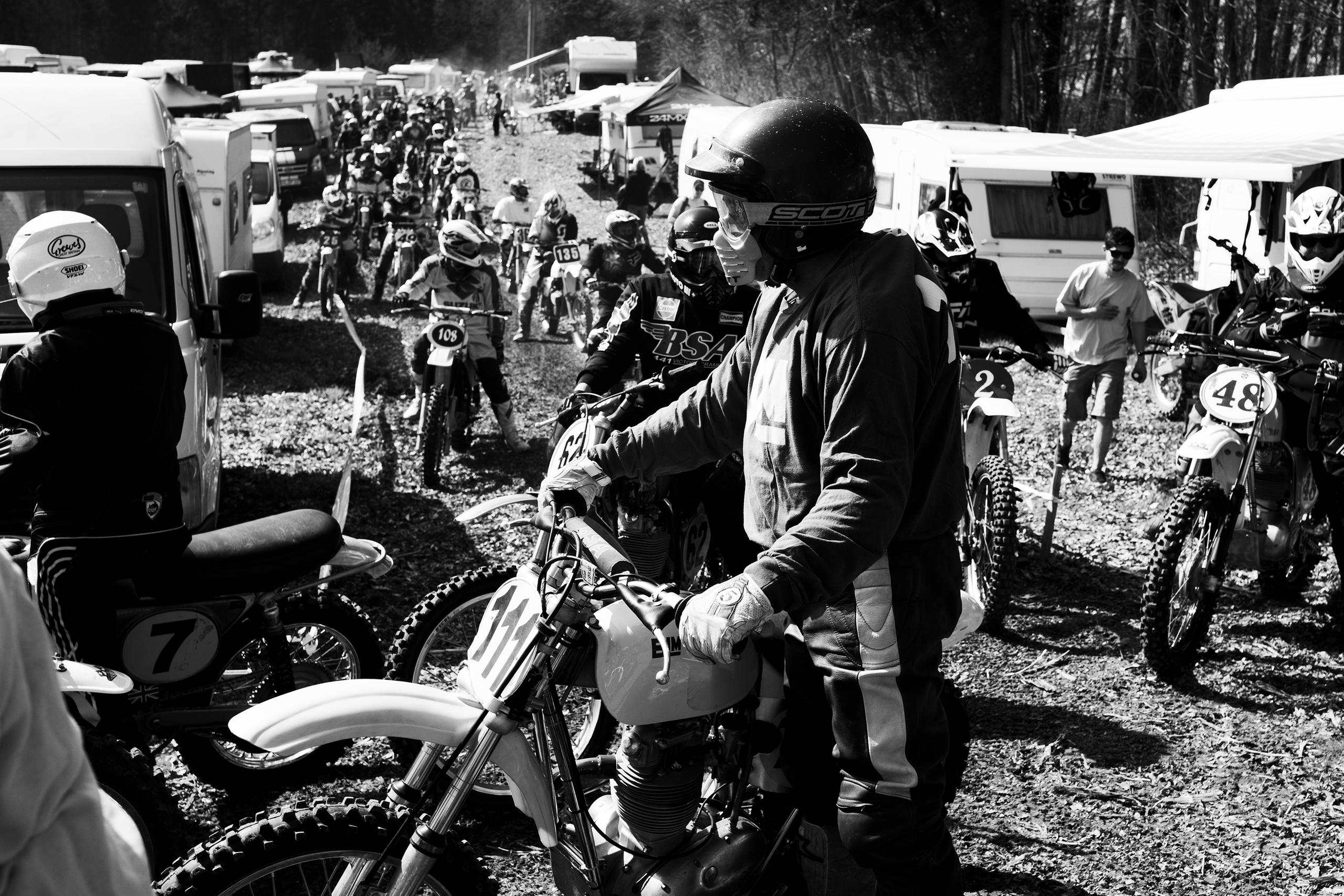 Race with the Oldtimer Motocross Club Schweiz