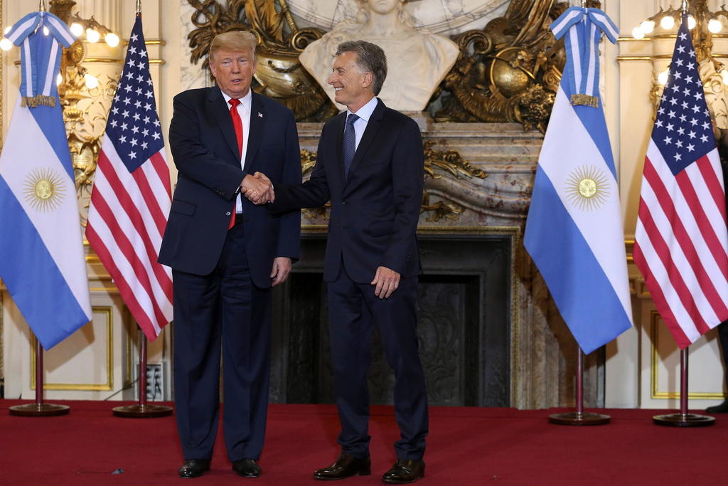 donald trump e mauricio macri