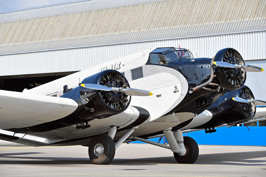 JU-Air offers sightseeing flights with vintage Ju-52 aircraft