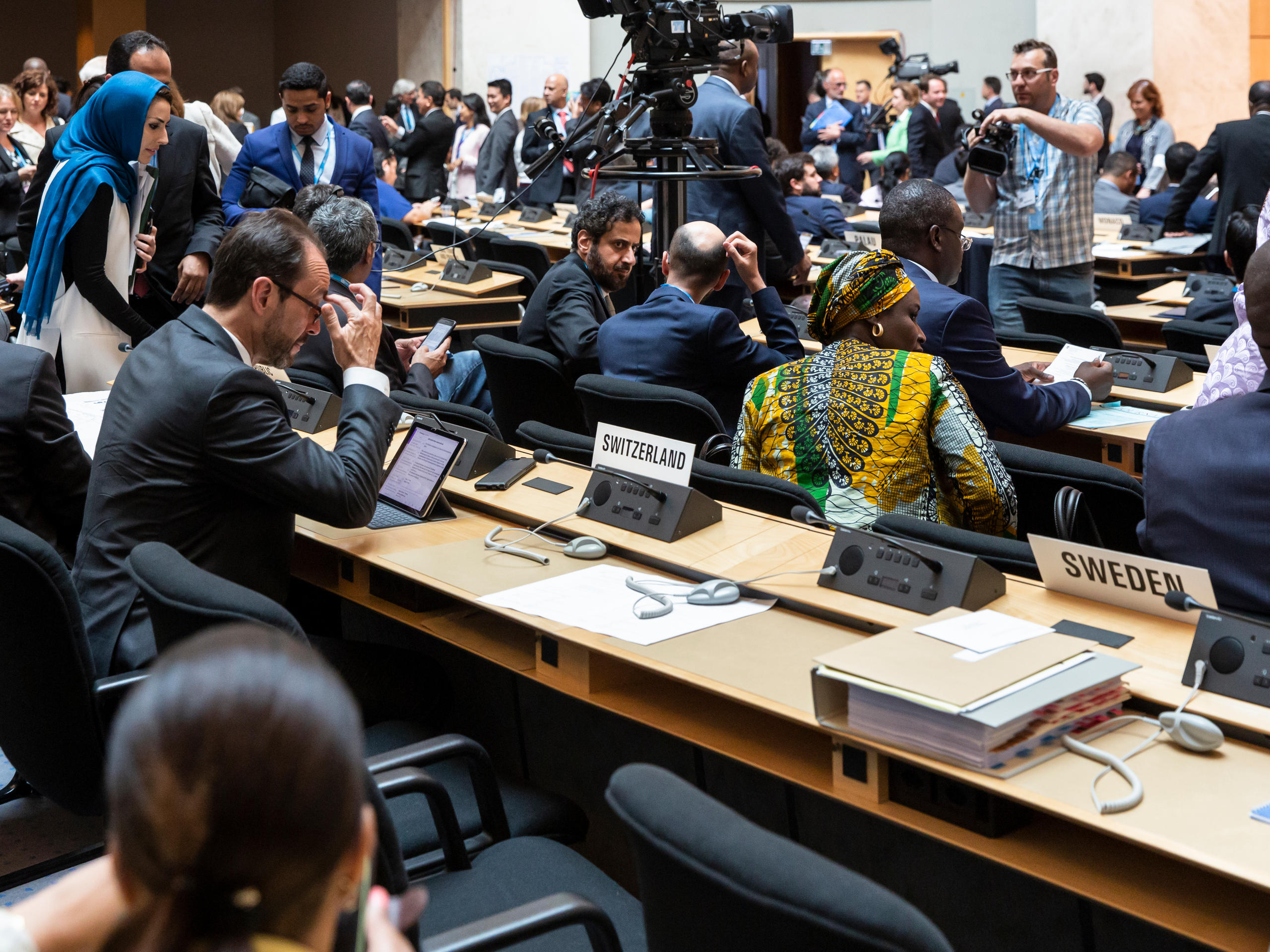 an der internationalen Konferenz