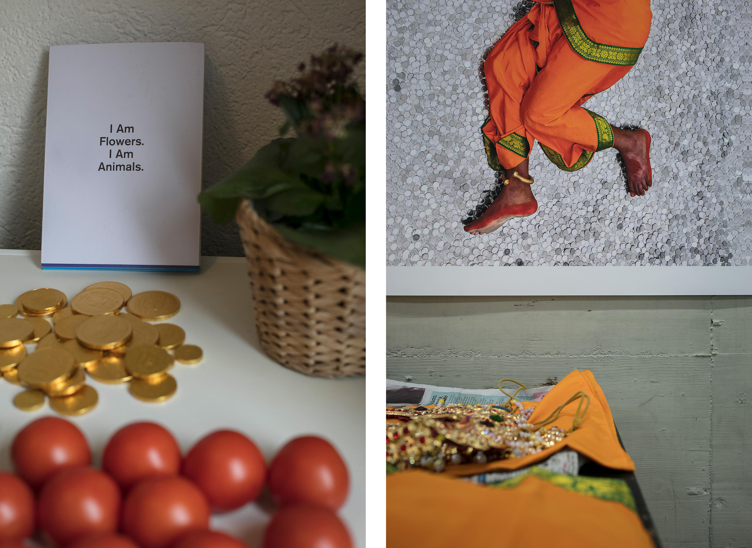 Performance props and photo.