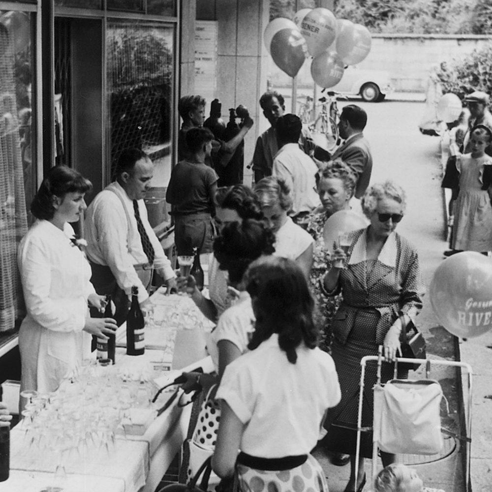 Stand de dégustation de boissons