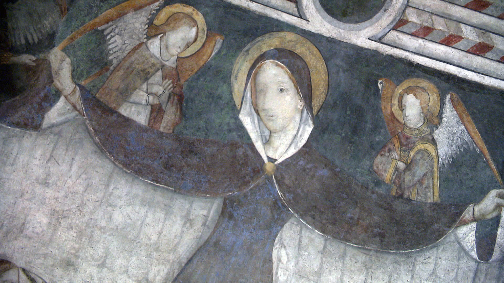 Fresco of the Virgin Mary