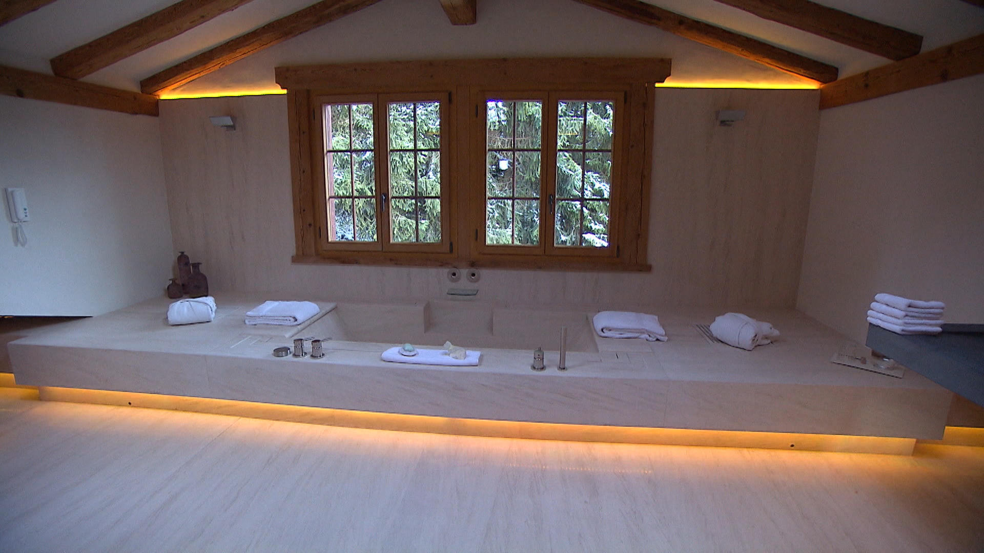 Interior Wooden house