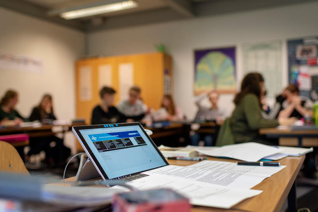 الرقمنة في المدارس السويسرية