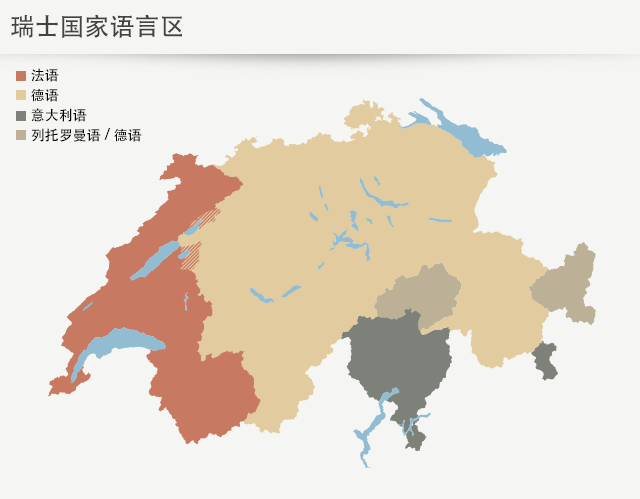 瑞士国家语言区