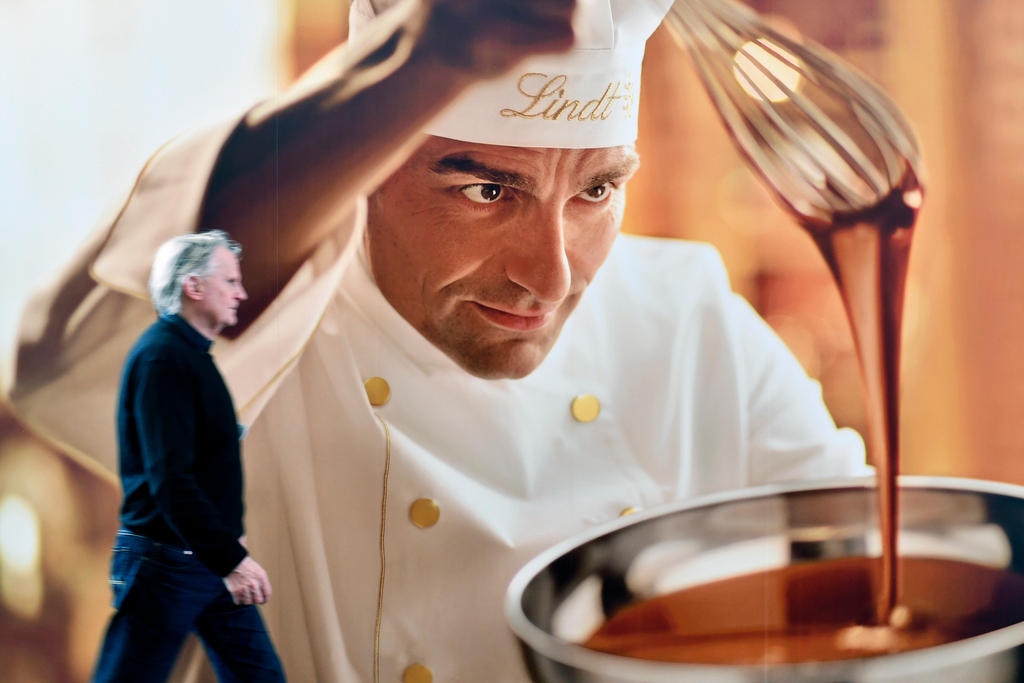 Poster of Lindt chocolate maker