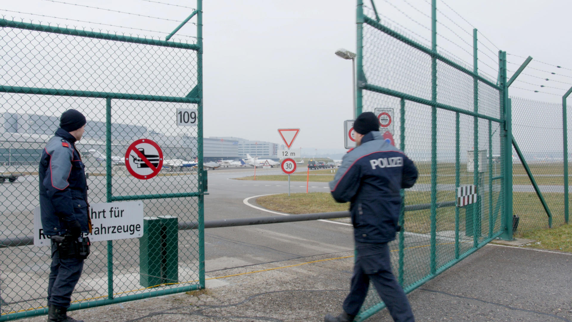 security at Zurich Airport