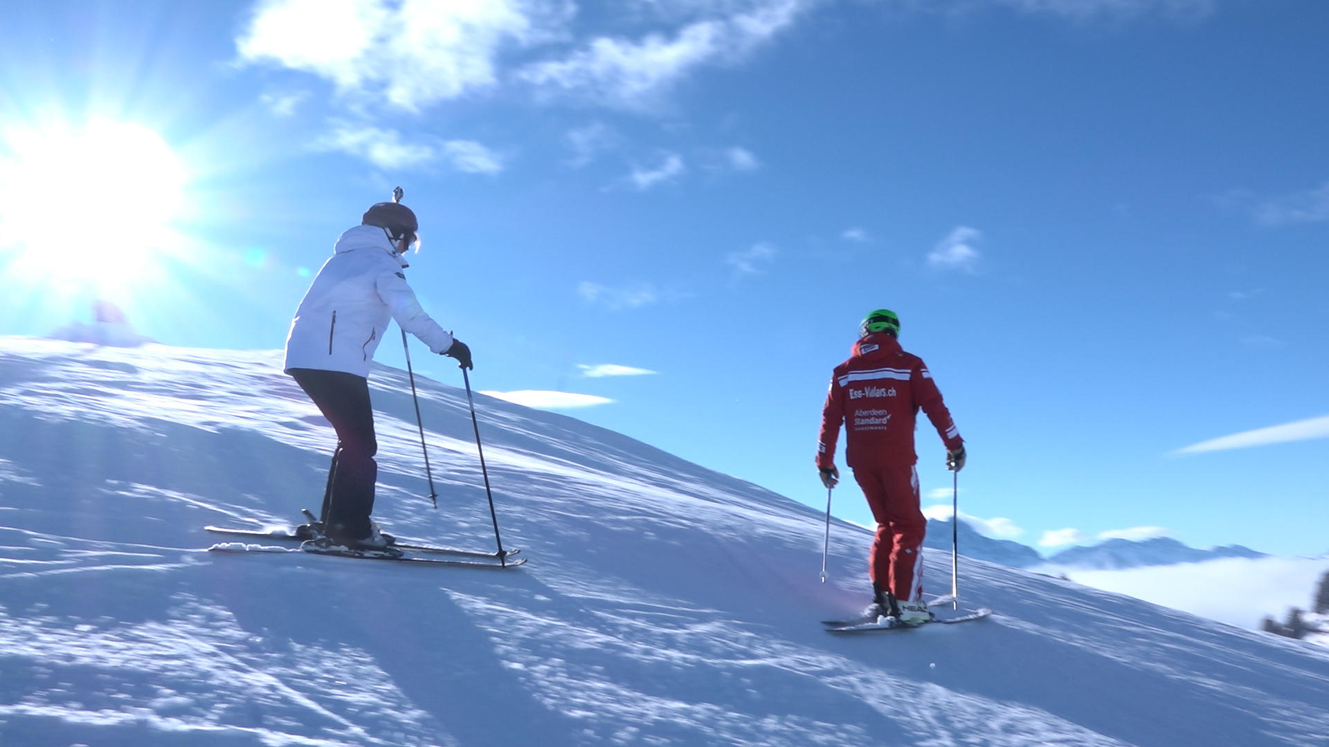 Learning to ski in 3 lessons