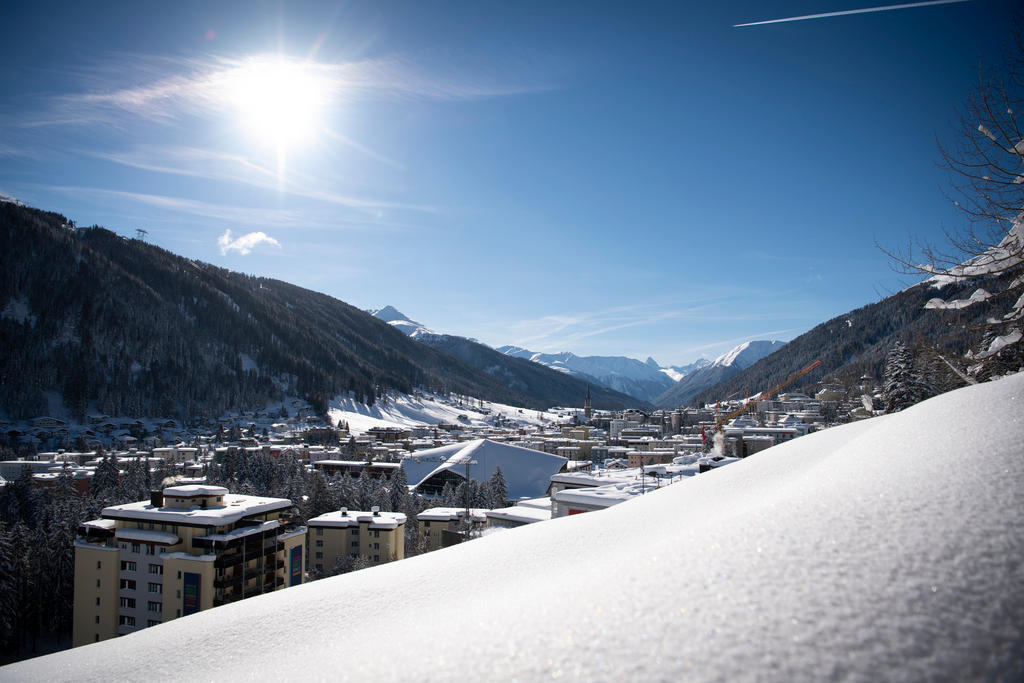 Davos in the snow