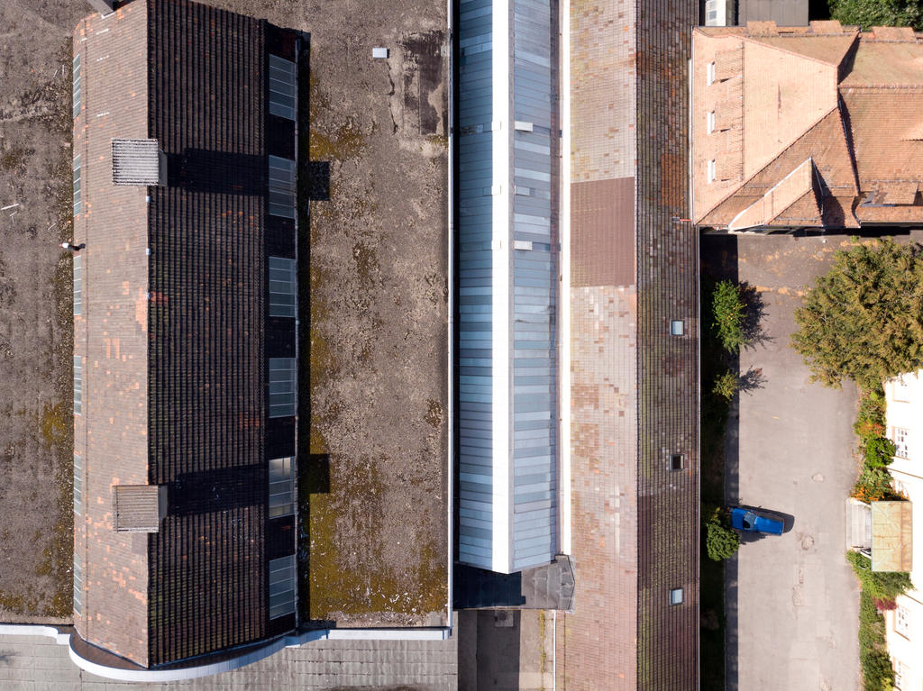 The Porzi-Areal site with the oven hall