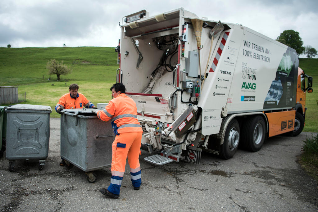 camion dell immondizia