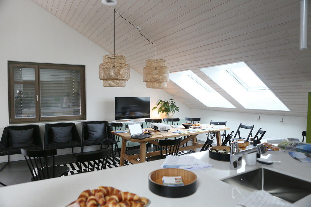 Wohnung mit Dachfenster