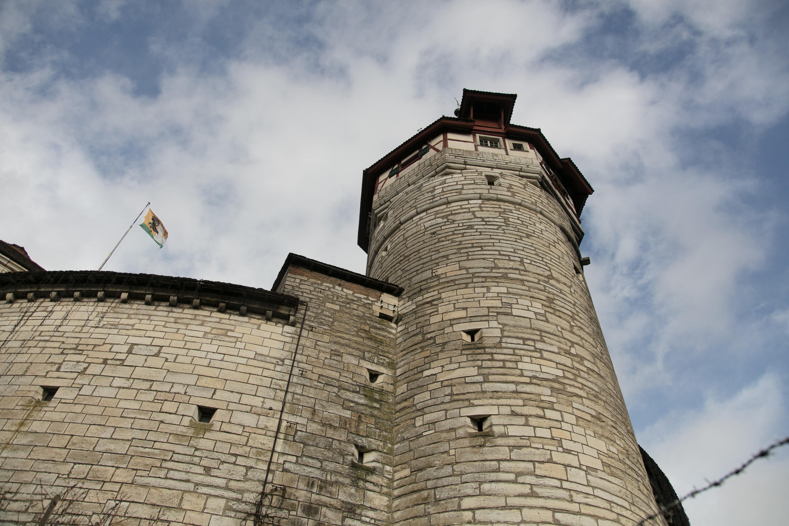 Vue d un donjon.