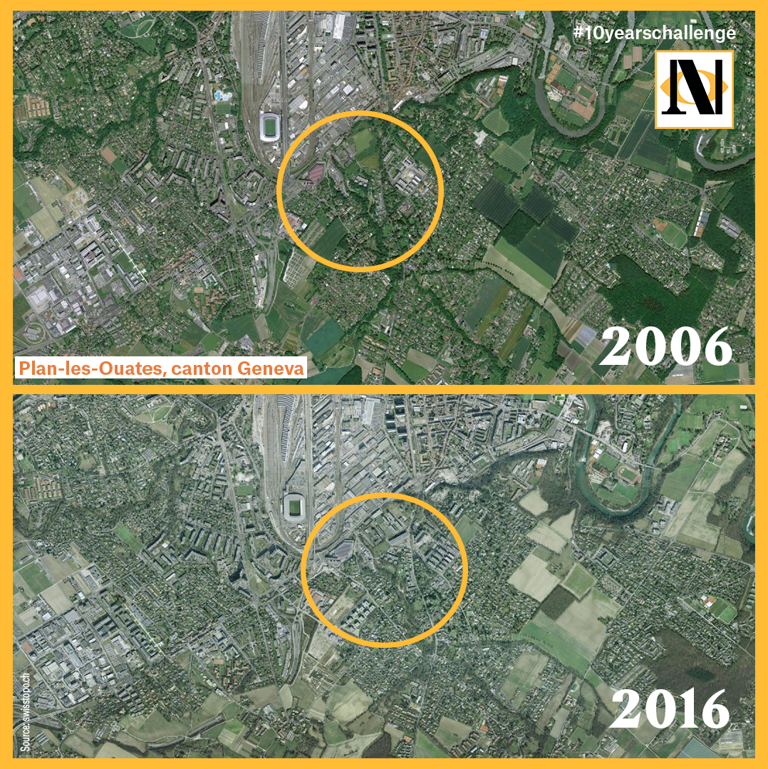 Green space comparison