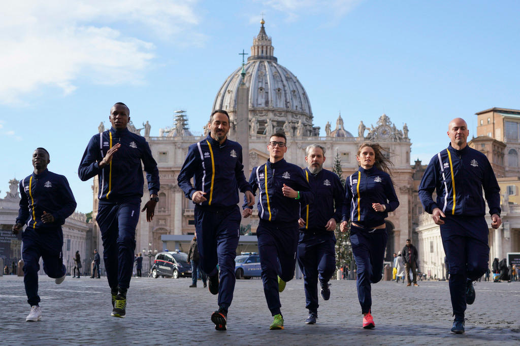 Vatican runners