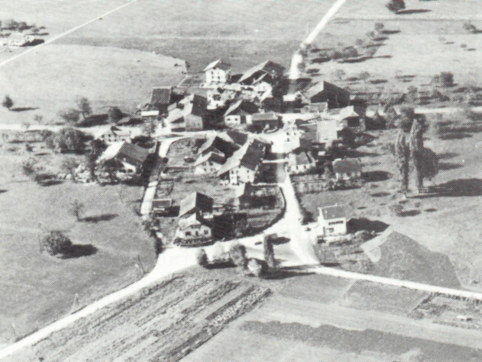 Collombey le Grand in den 1960er-Jahren