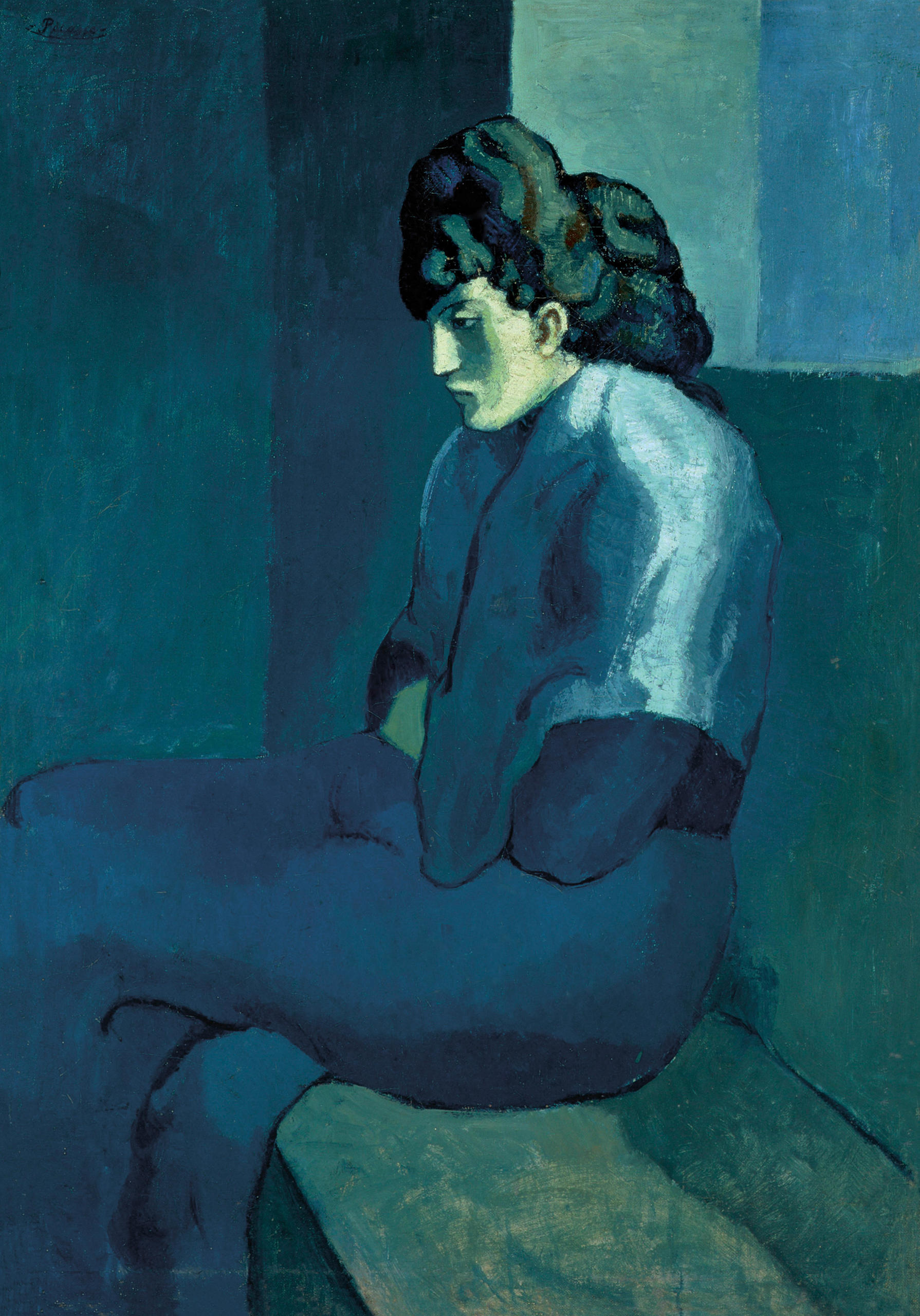Picasso, mujer sentada
