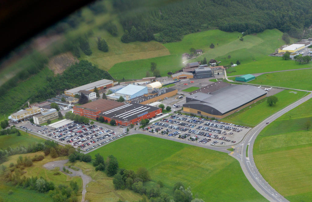 Das Unternehmen Pilatus von oben