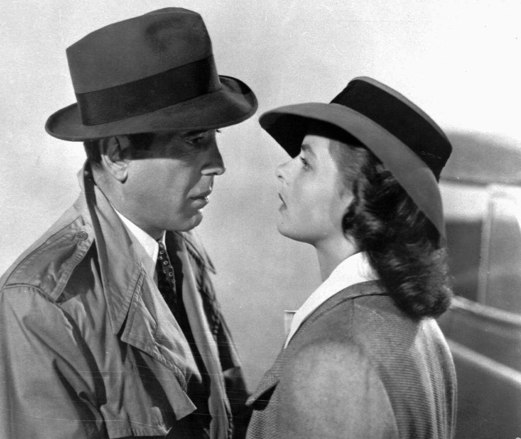 humphrey bogart e Ingrid Bergman