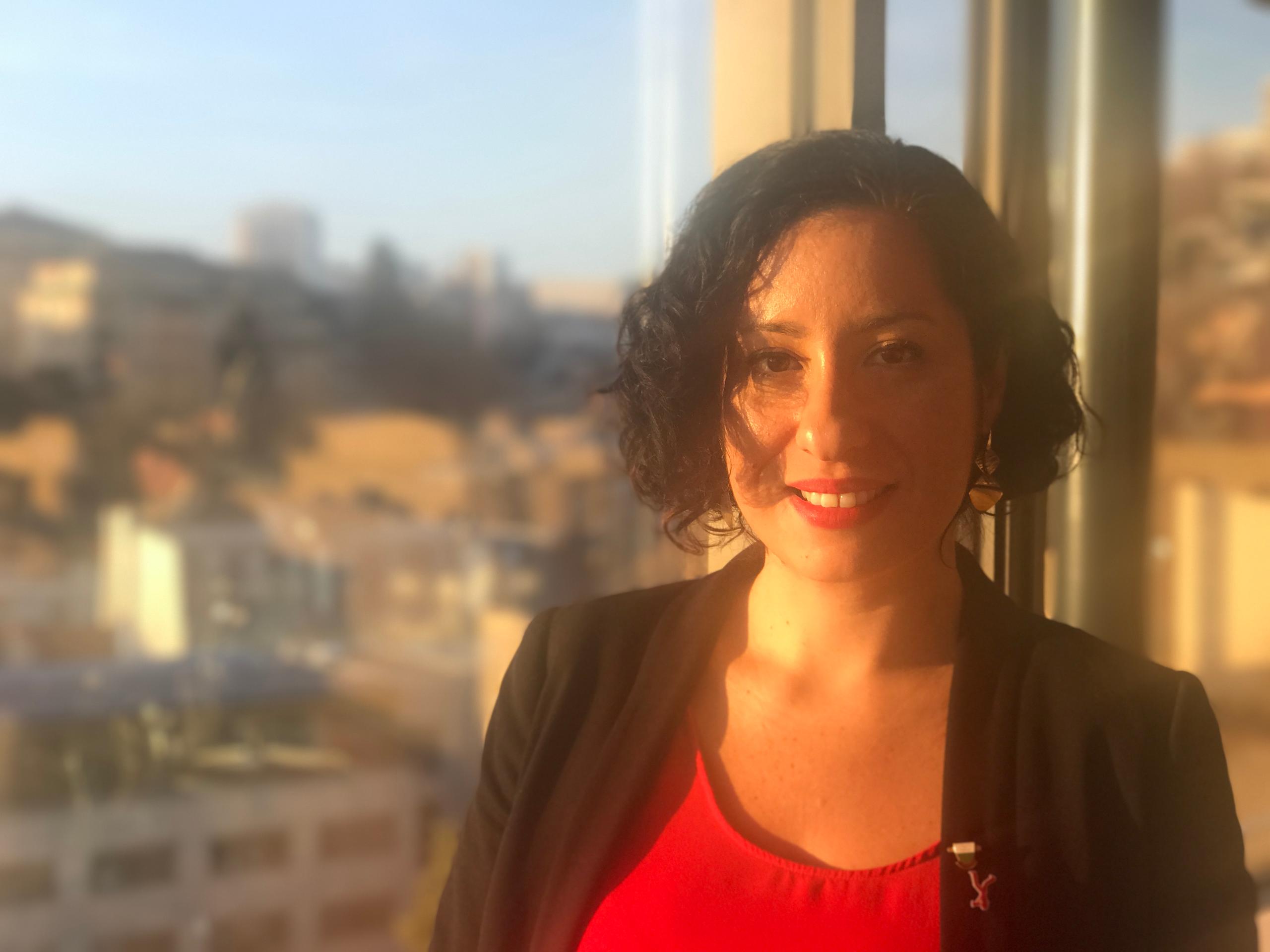 A deputada cantonal Carin Carvalho