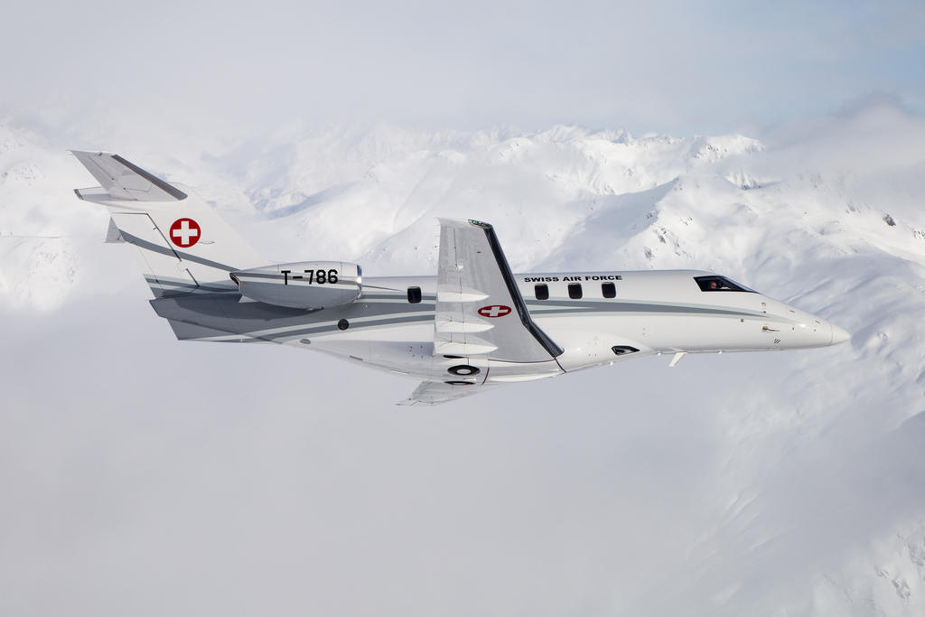Il Pilatus della Swiss Air Force, il nuovo jet per i viaggi dei consiglieri federali