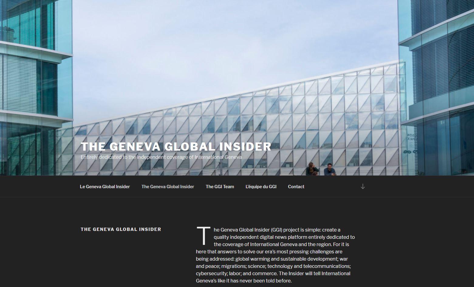Global Geneva Insider screenshot