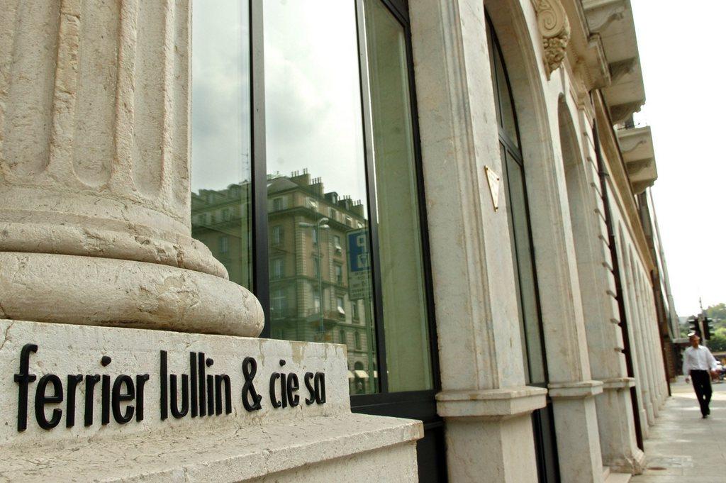 Seat of the private bank Ferrier Lullin in Geneva