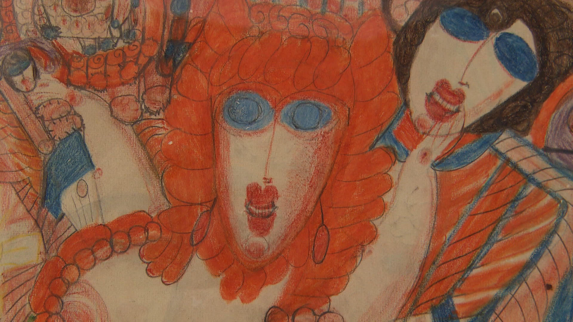 Painting of woman
