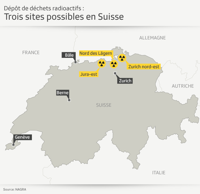 Carte de la Suisse