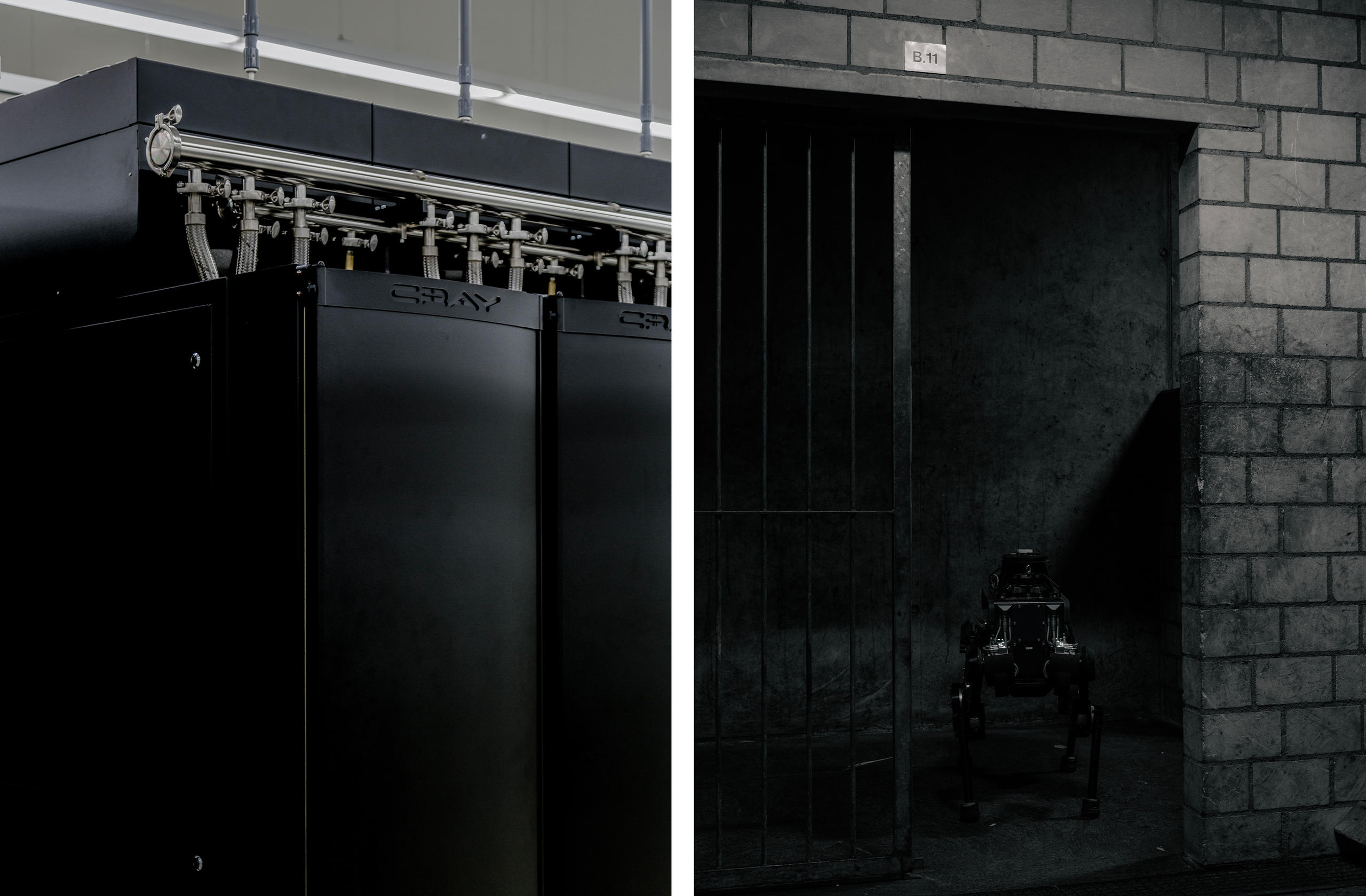 スーパーコンピューターとロボット